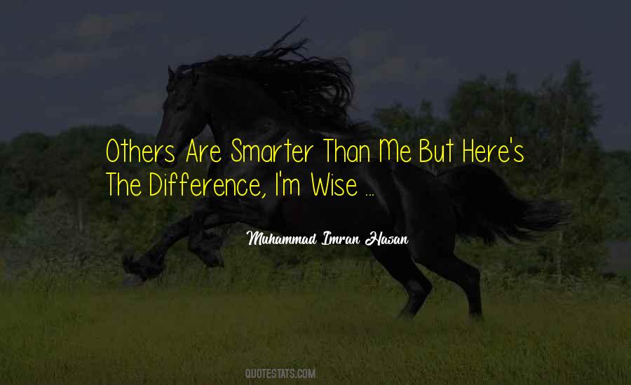 Self Smart Quotes #1422308