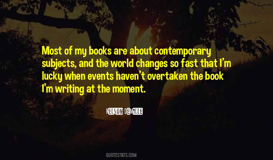 Contemporary Books Quotes #1062294
