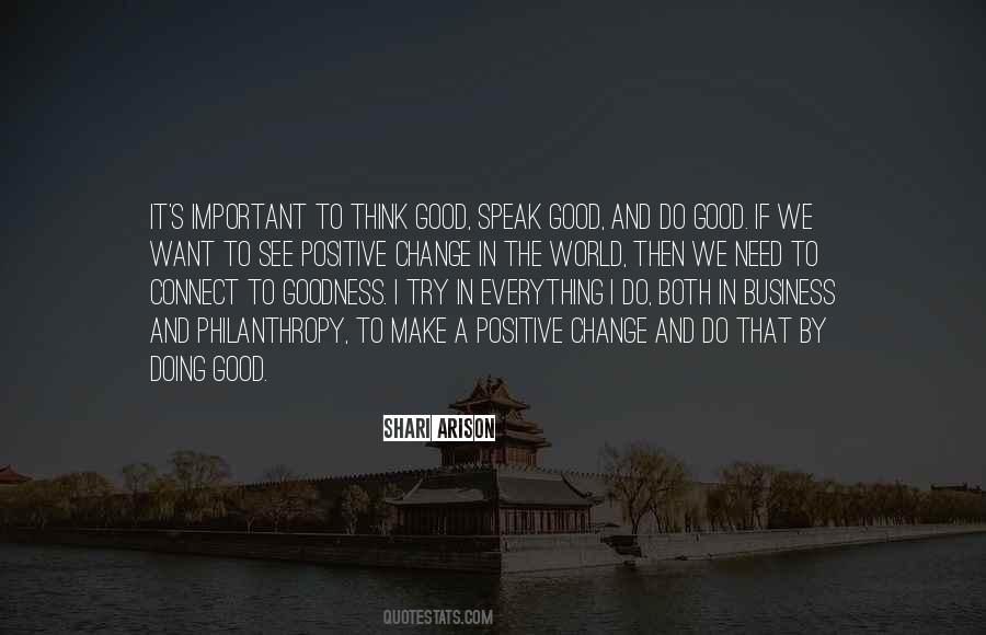 See The Good In The World Quotes #1288580