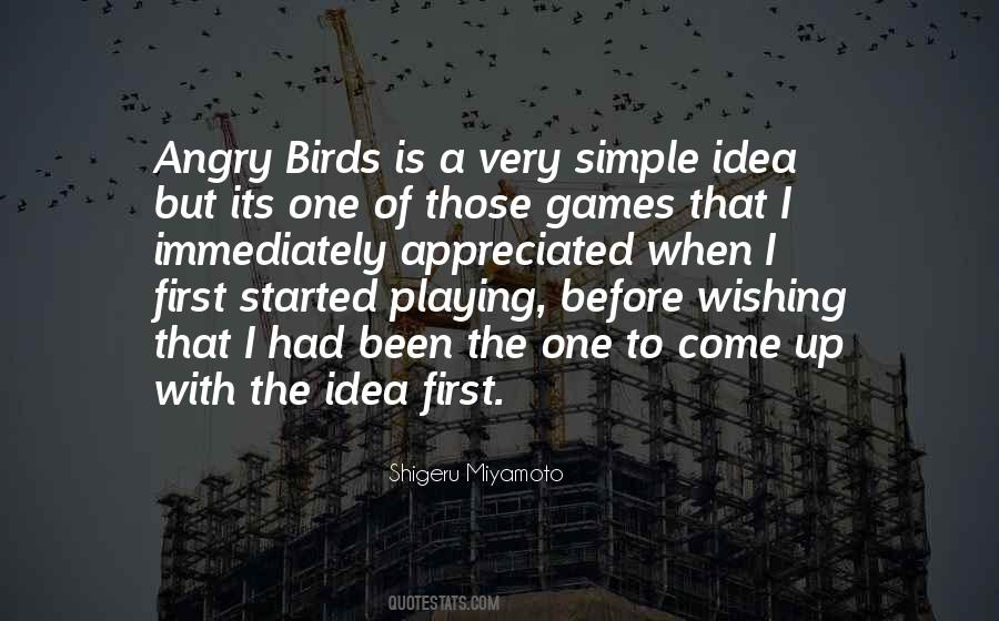 One Simple Idea Quotes #1241279