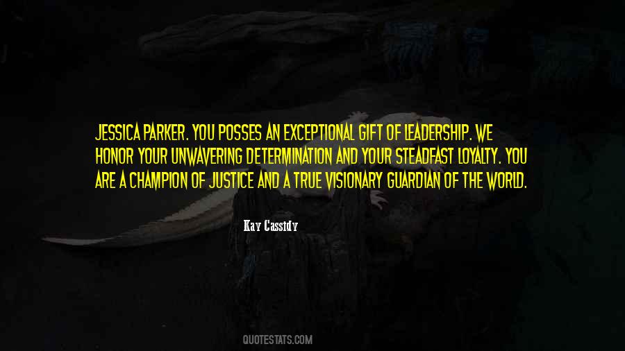 Leadership Determination Quotes #1776521