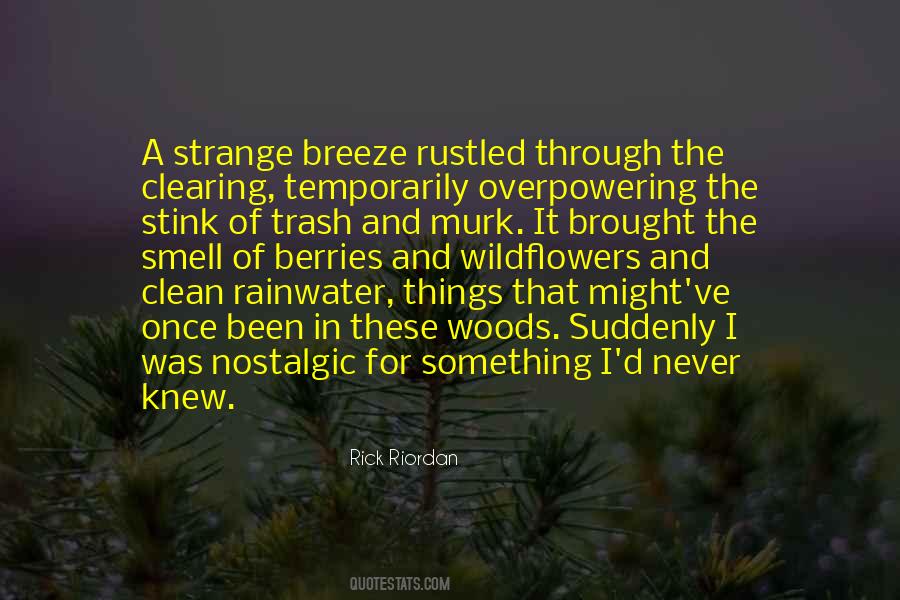 Quotes About The Smell Of Nature #757422