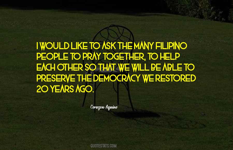 When We Pray Together Quotes #1064455
