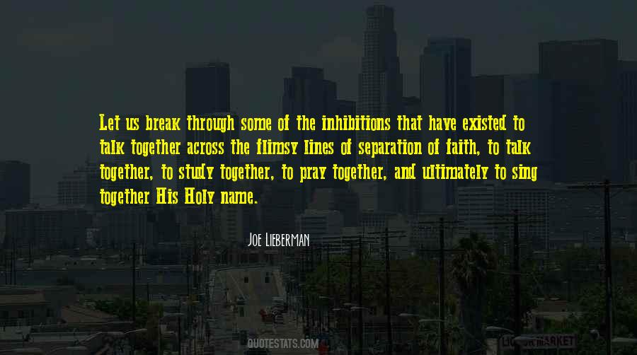 When We Pray Together Quotes #1287397