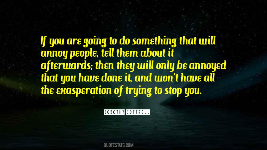 If You Stop Trying Quotes #675946