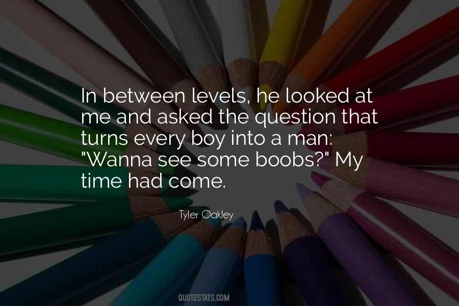 He Looked At Me Quotes #923236