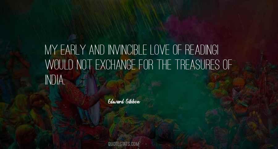 Exchange Of Love Quotes #1112819