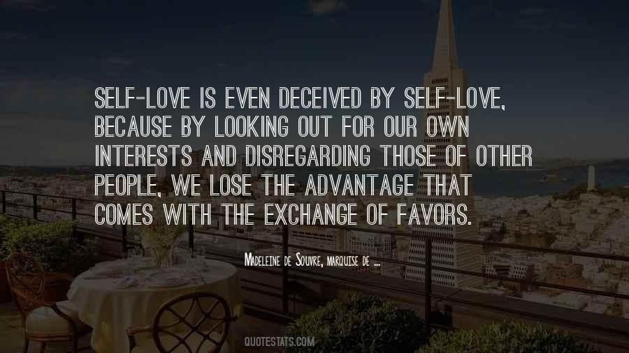 Exchange Of Love Quotes #1279703