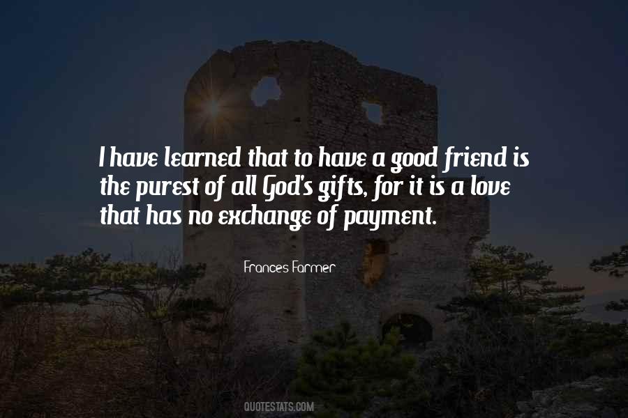 Exchange Of Love Quotes #1565765