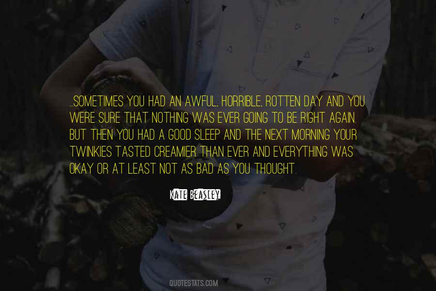 And A Good Morning Quotes #231064