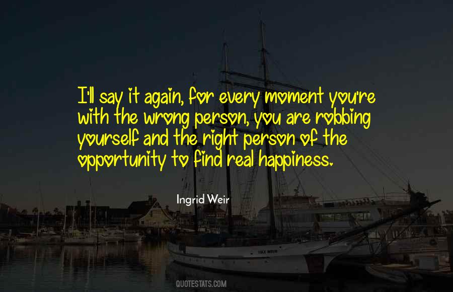 Happiness Again Quotes #1678671