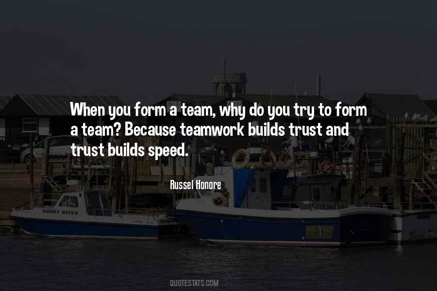 Quotes About Trust Teamwork #24853