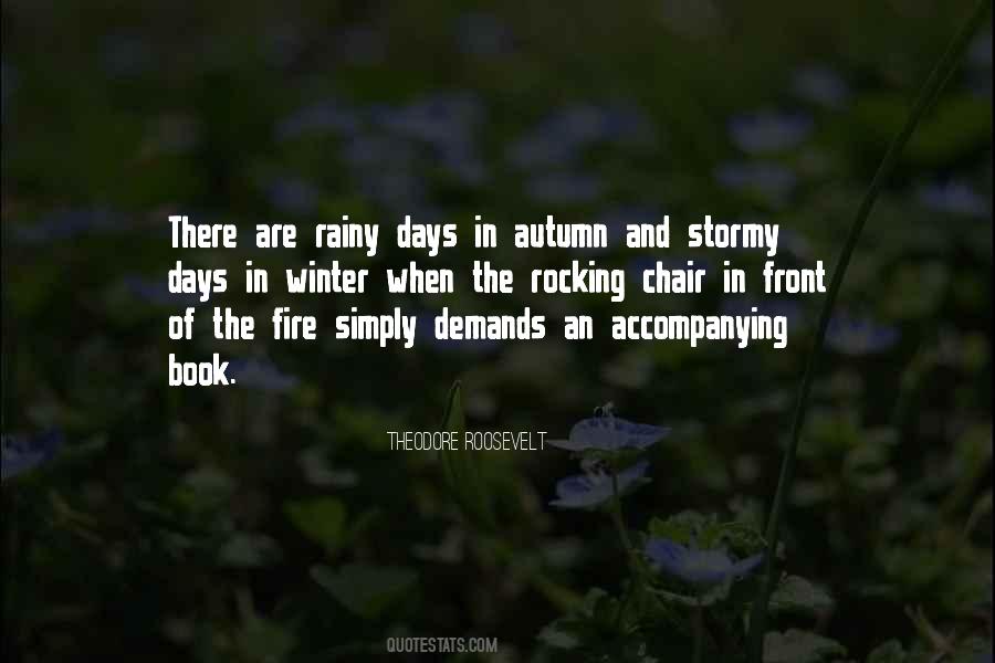 Rainy Autumn Quotes #1769132