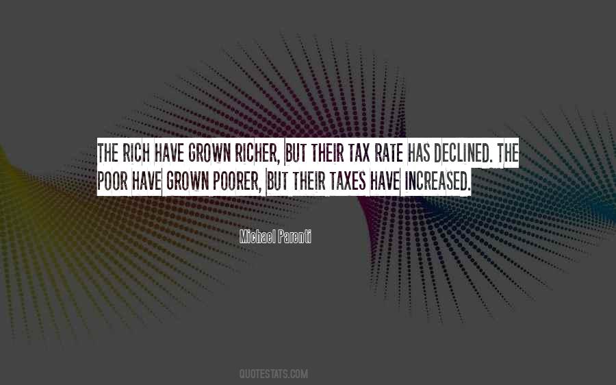 Tax The Rich Quotes #13535