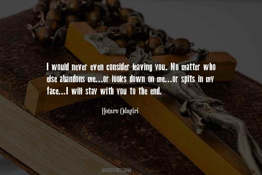 With You Face Quotes #30190