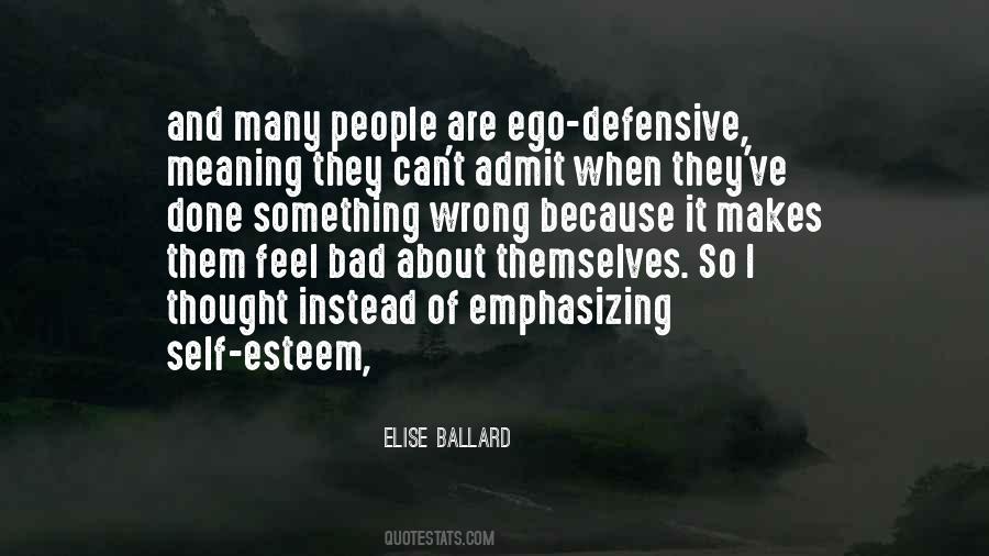 Bad Self Esteem Quotes #1252835
