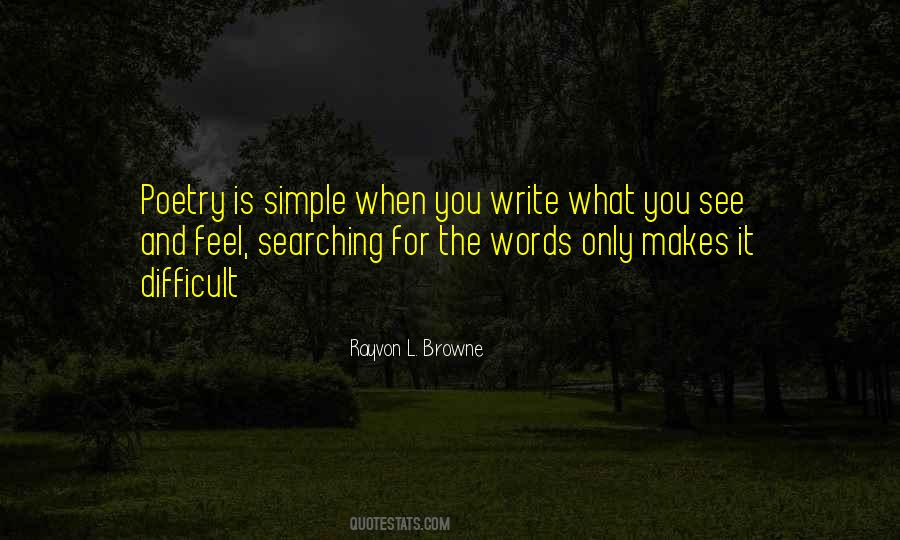 Write What You Feel Quotes #136321