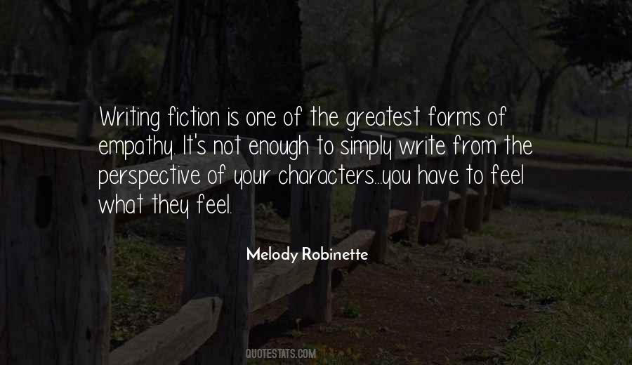 Write What You Feel Quotes #1778822
