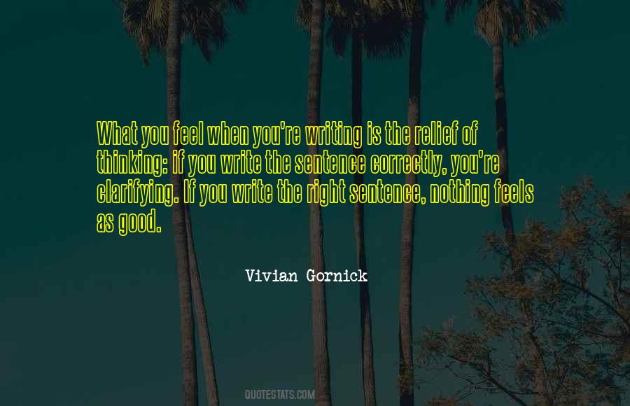 Write What You Feel Quotes #382153