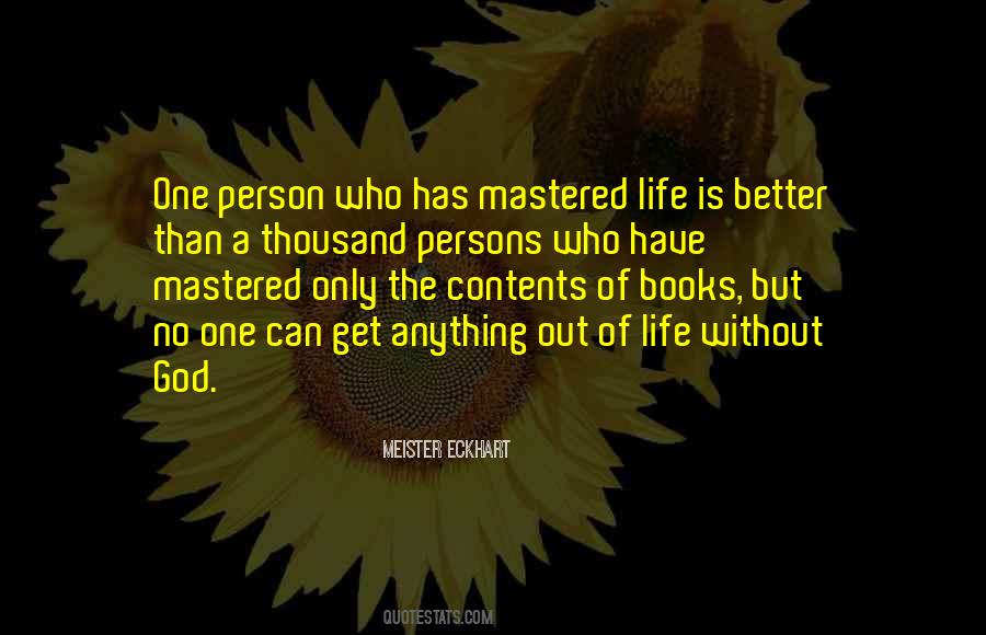 No One But God Quotes #1443106