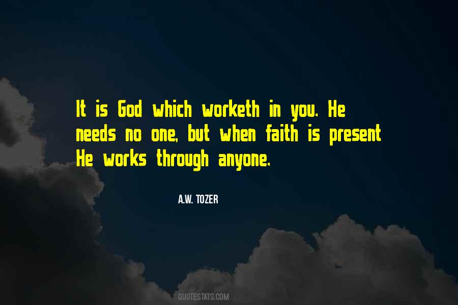 No One But God Quotes #1469502
