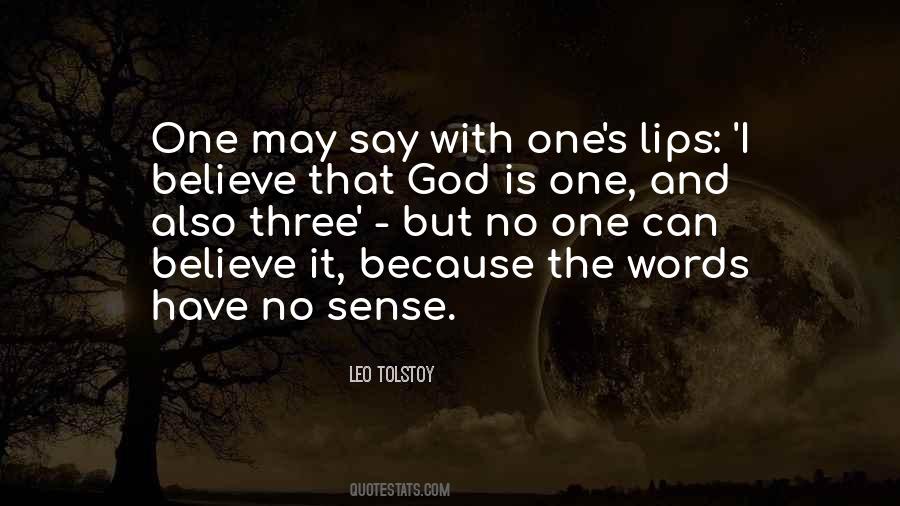 No One But God Quotes #658125