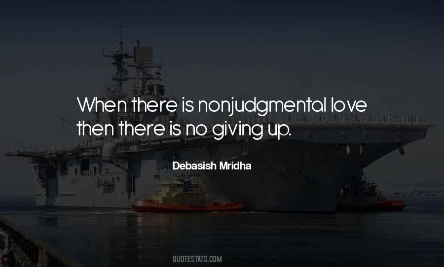 No Giving Up Quotes #1593437