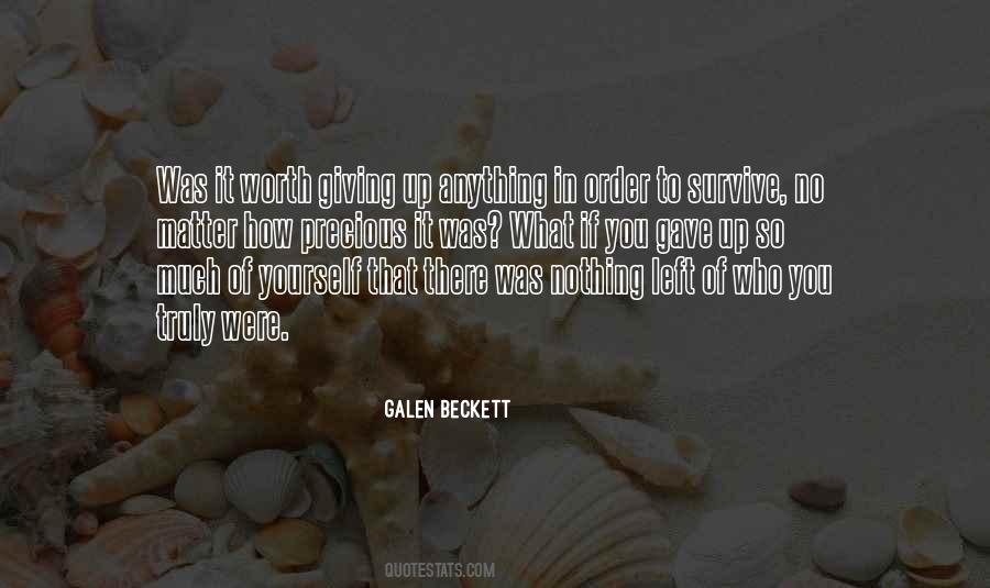 No Giving Up Quotes #226083