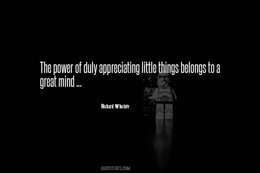 Appreciating Little Things Quotes #435146