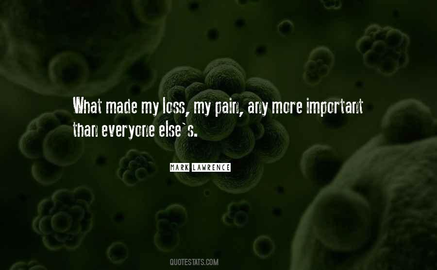 My Pain Quotes #1033002