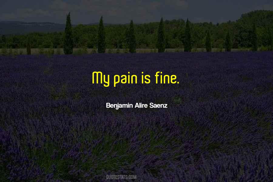 My Pain Quotes #1231511