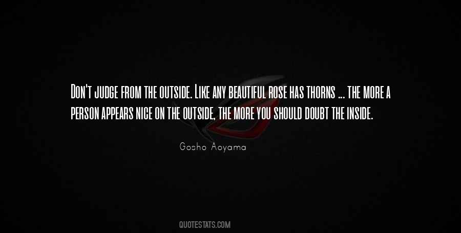 Beautiful Inside Outside Quotes #701612