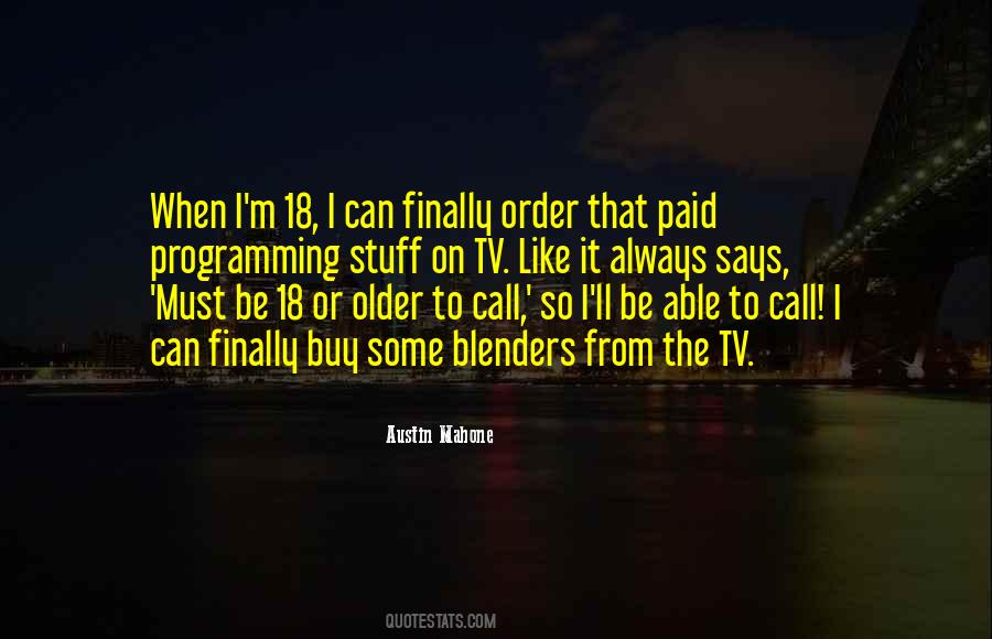 Buy Tv Quotes #1061763