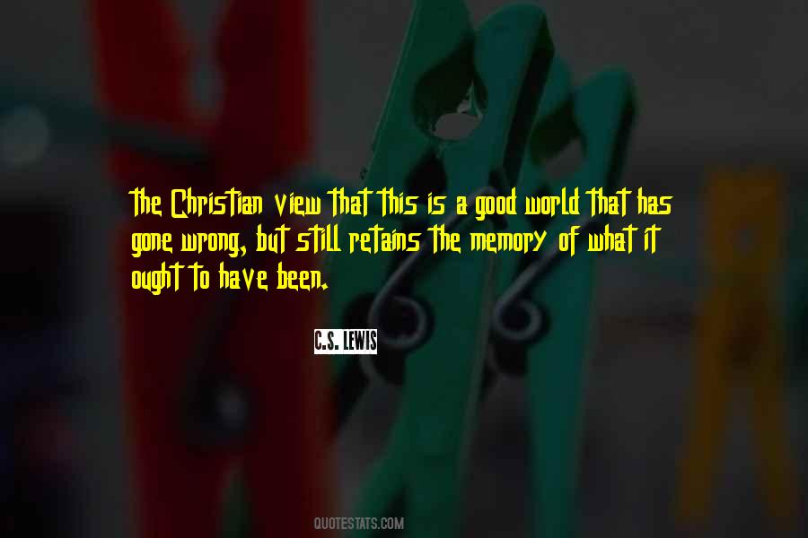 Christian Memory Quotes #664319