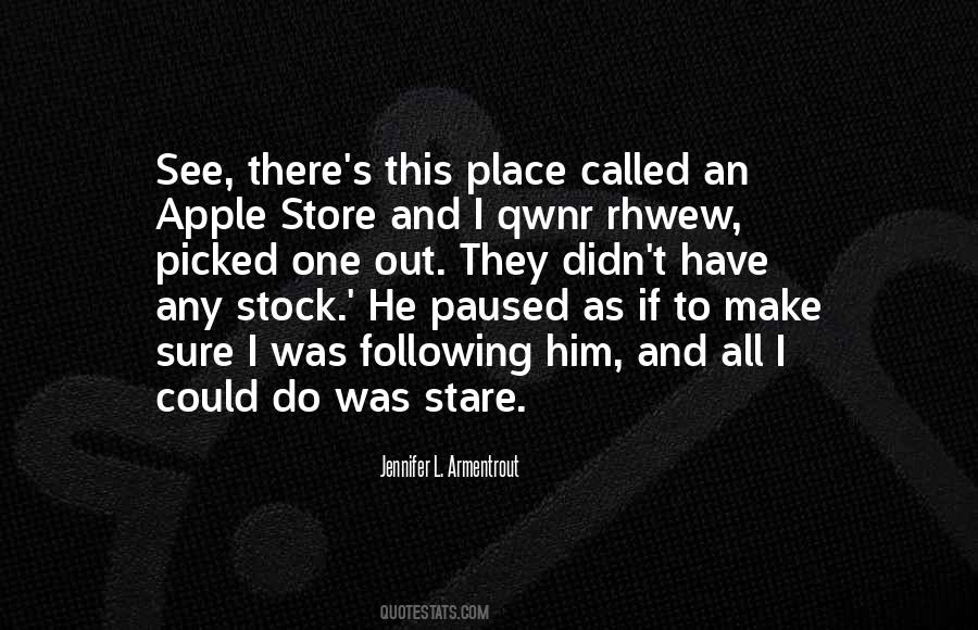 Stock Out Quotes #1456043