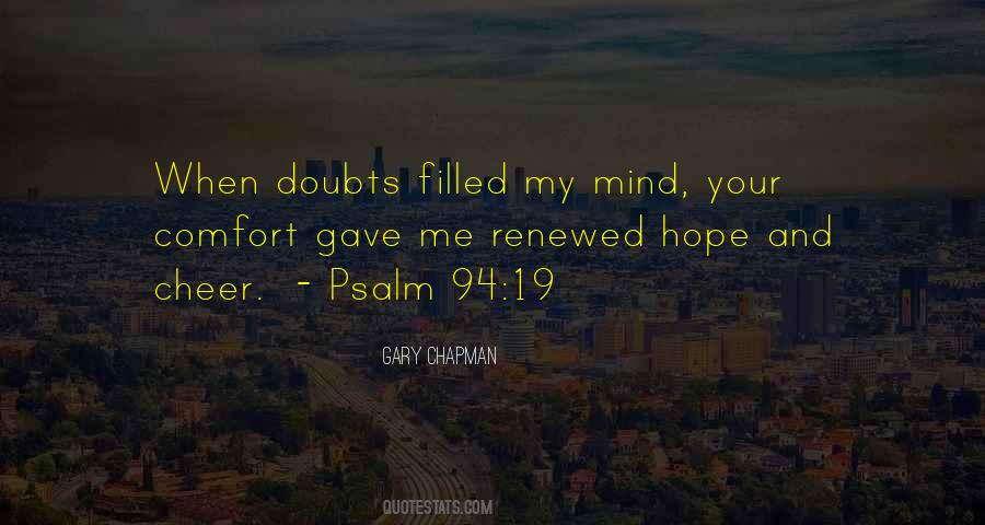 Quotes About My Doubts #1275767