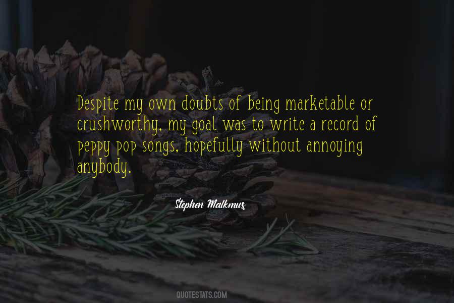 Quotes About My Doubts #268533