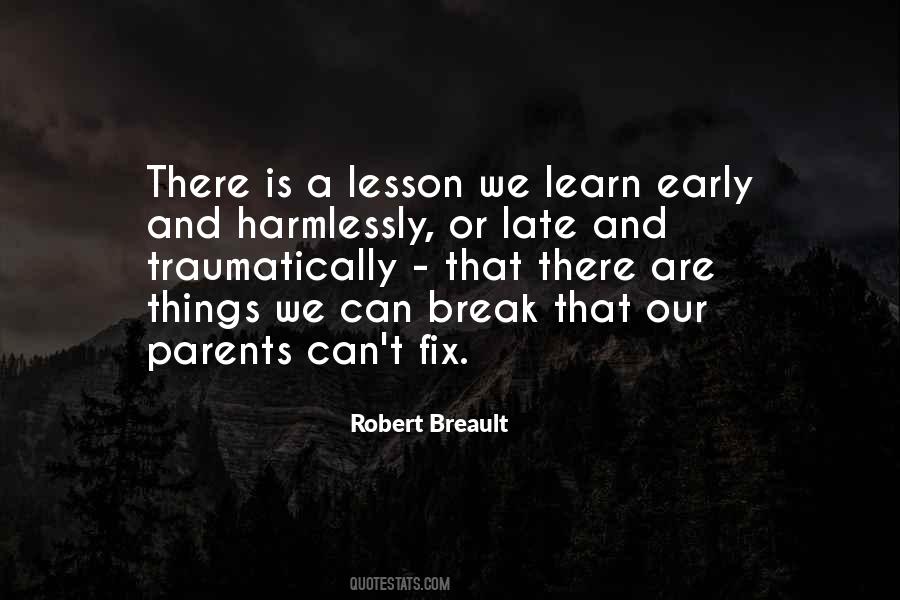 Parents Lesson Quotes #1114925