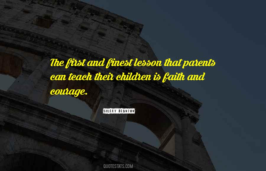 Parents Lesson Quotes #1709828