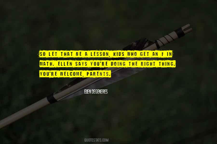 Parents Lesson Quotes #545716