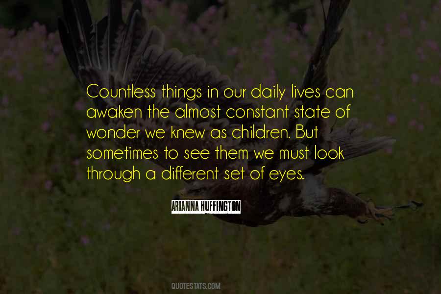 Through The Eyes Of Children Quotes #747023