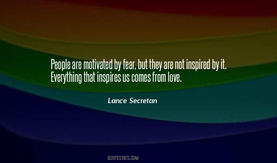 Inspired People Quotes #1109750