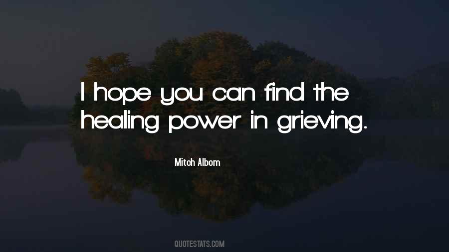 Grieving Healing Quotes #1628184