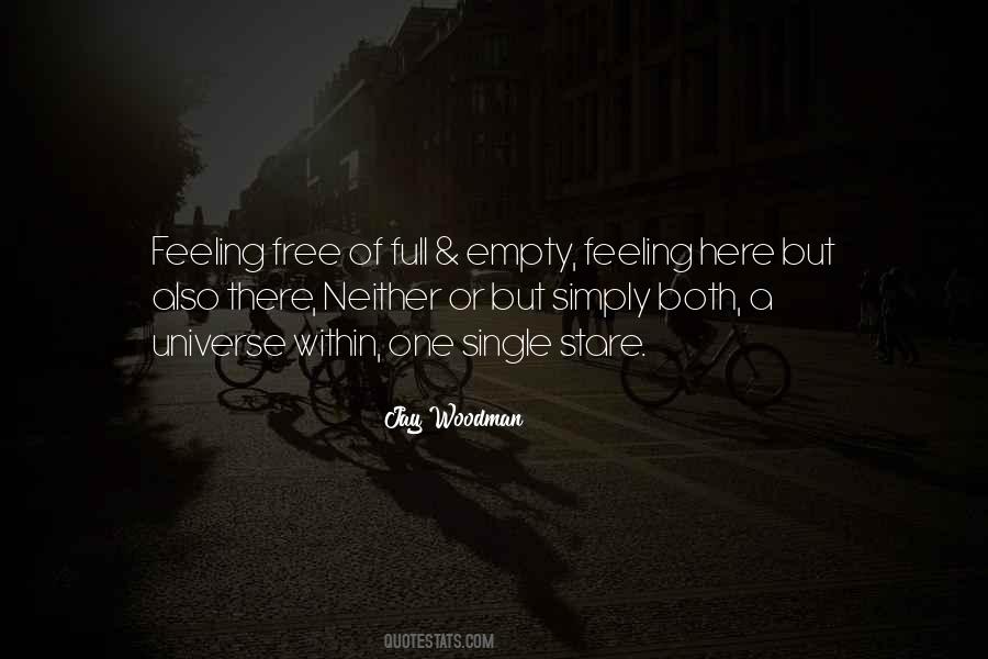 Empty But Full Quotes #1623805