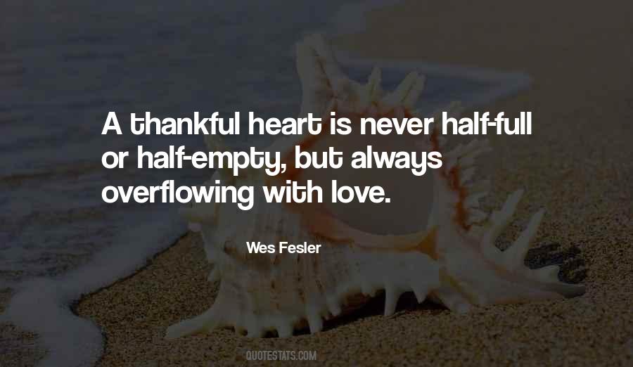 Empty But Full Quotes #588053