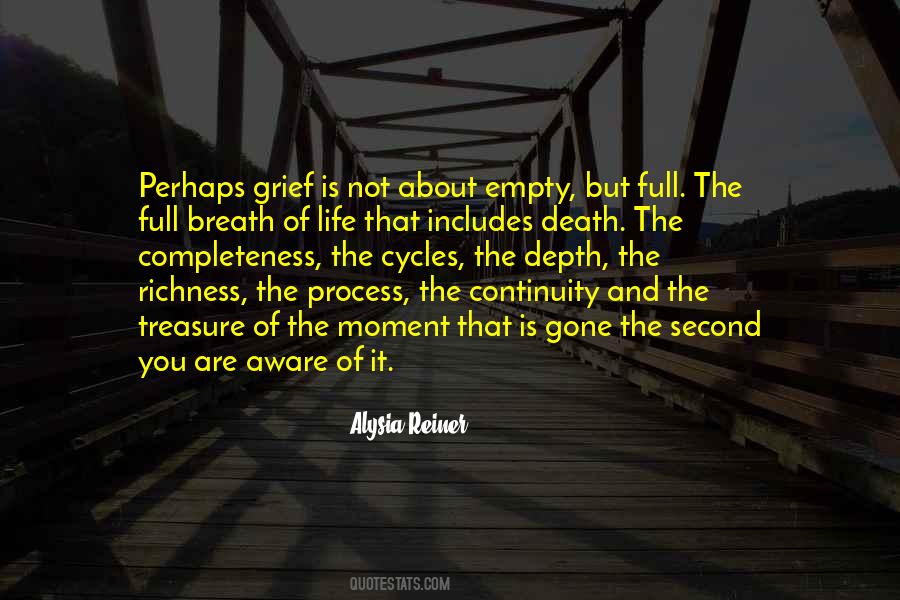 Empty But Full Quotes #630932