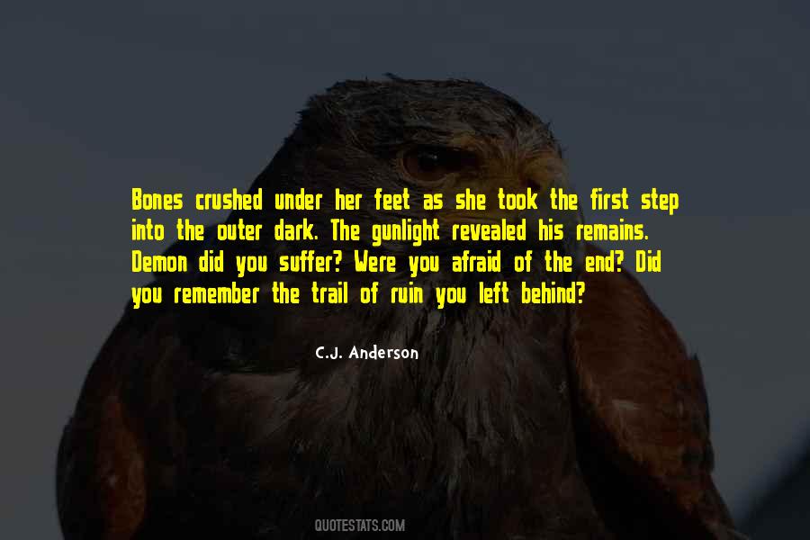 Under His Feet Quotes #927575