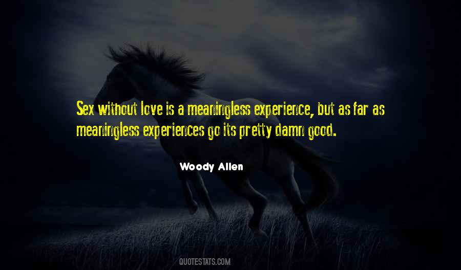 Quotes About Good Experiences #367937