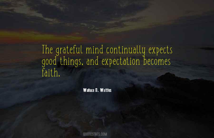 Quotes About Good Expectations #1196294