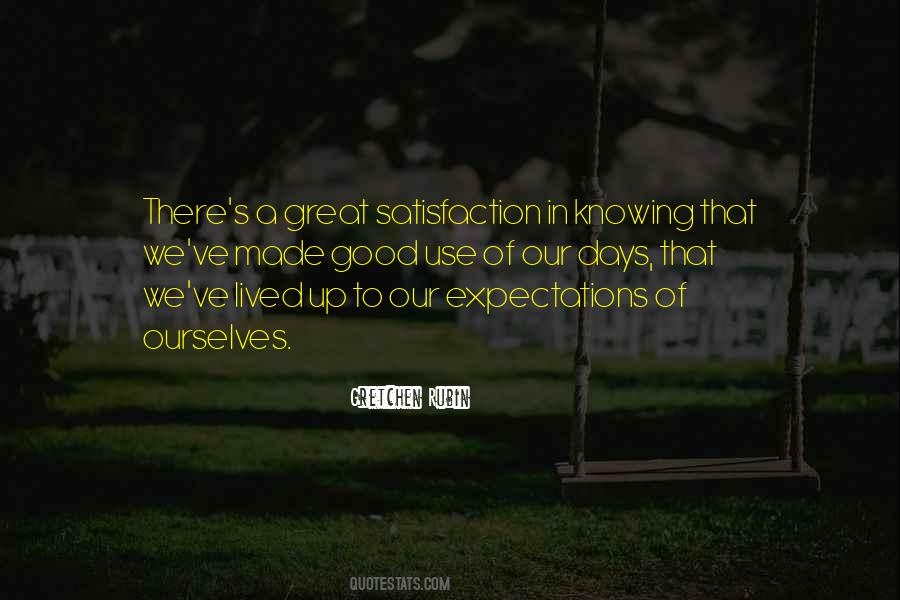 Quotes About Good Expectations #1520382